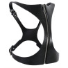 Kinky Party Corset SM Vinyle Noir